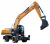 Колёсный экскаватор XCMG XE210WD